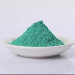 Basic copper carbonate desiccant